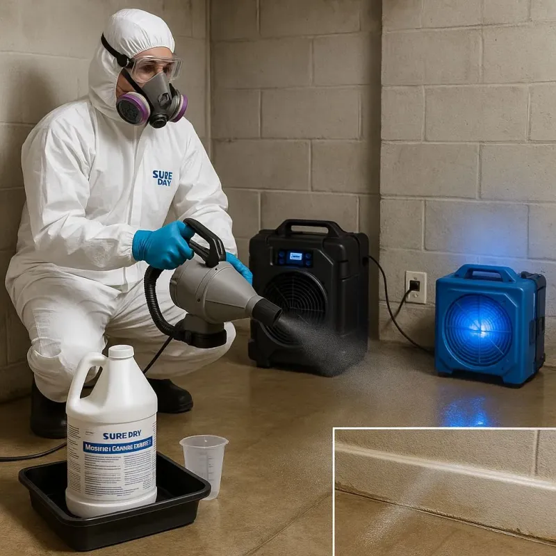 Sanitization and Odor Removal process in Labadieville, LA