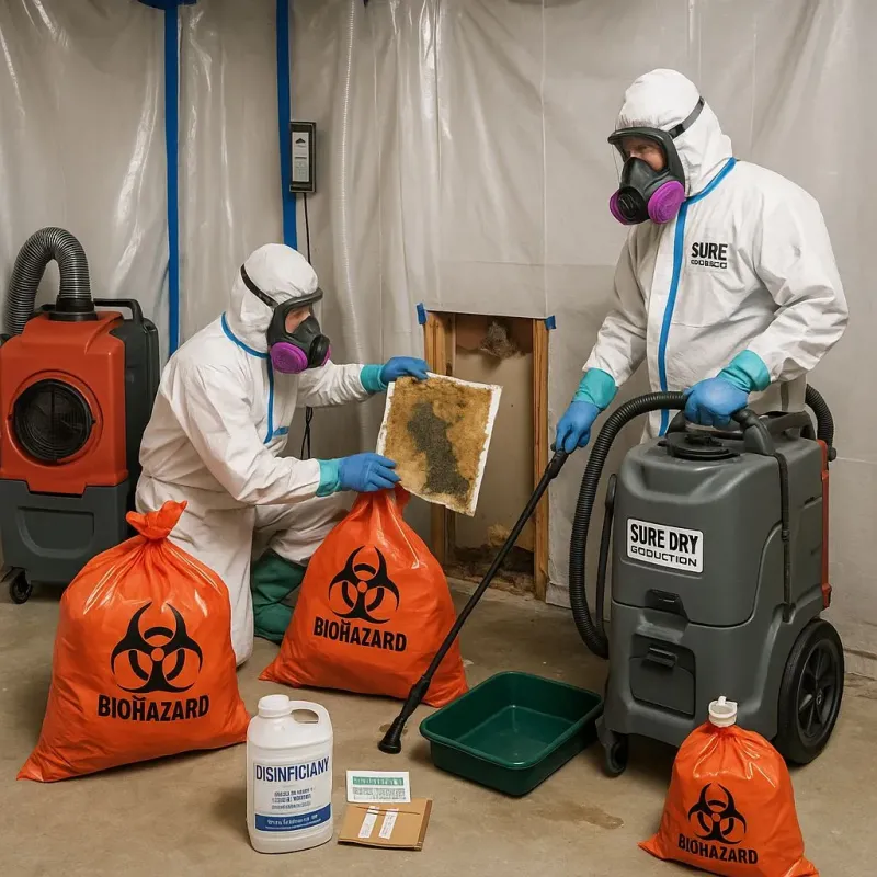 Contaminated Water Handling Protocols process in Labadieville, LA