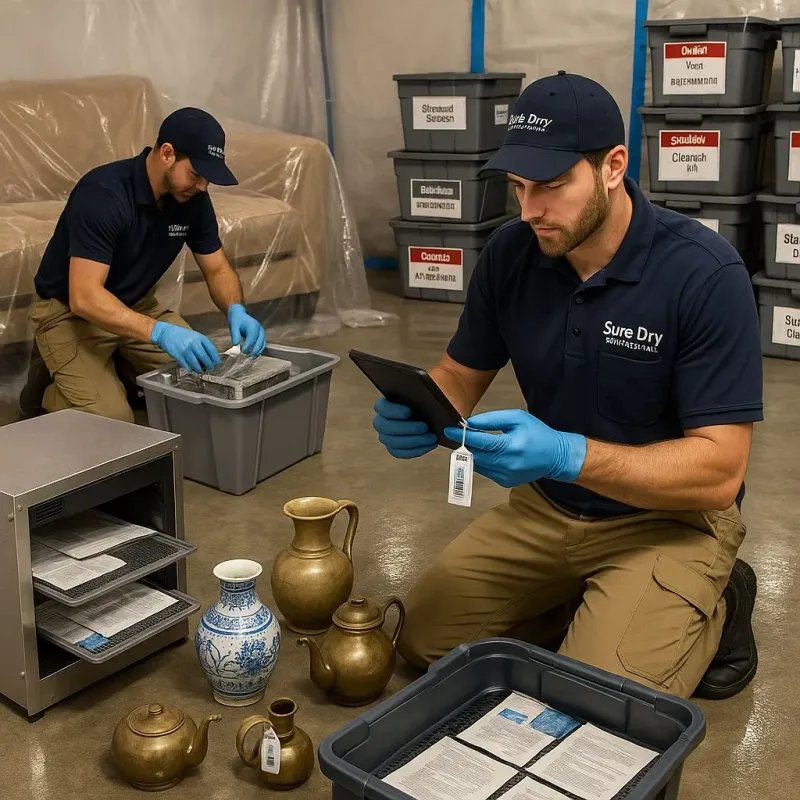 Content Protection and Restoration process in Labadieville, LA