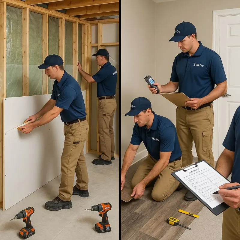 Repairs and Reconstruction process in Labadieville, LA